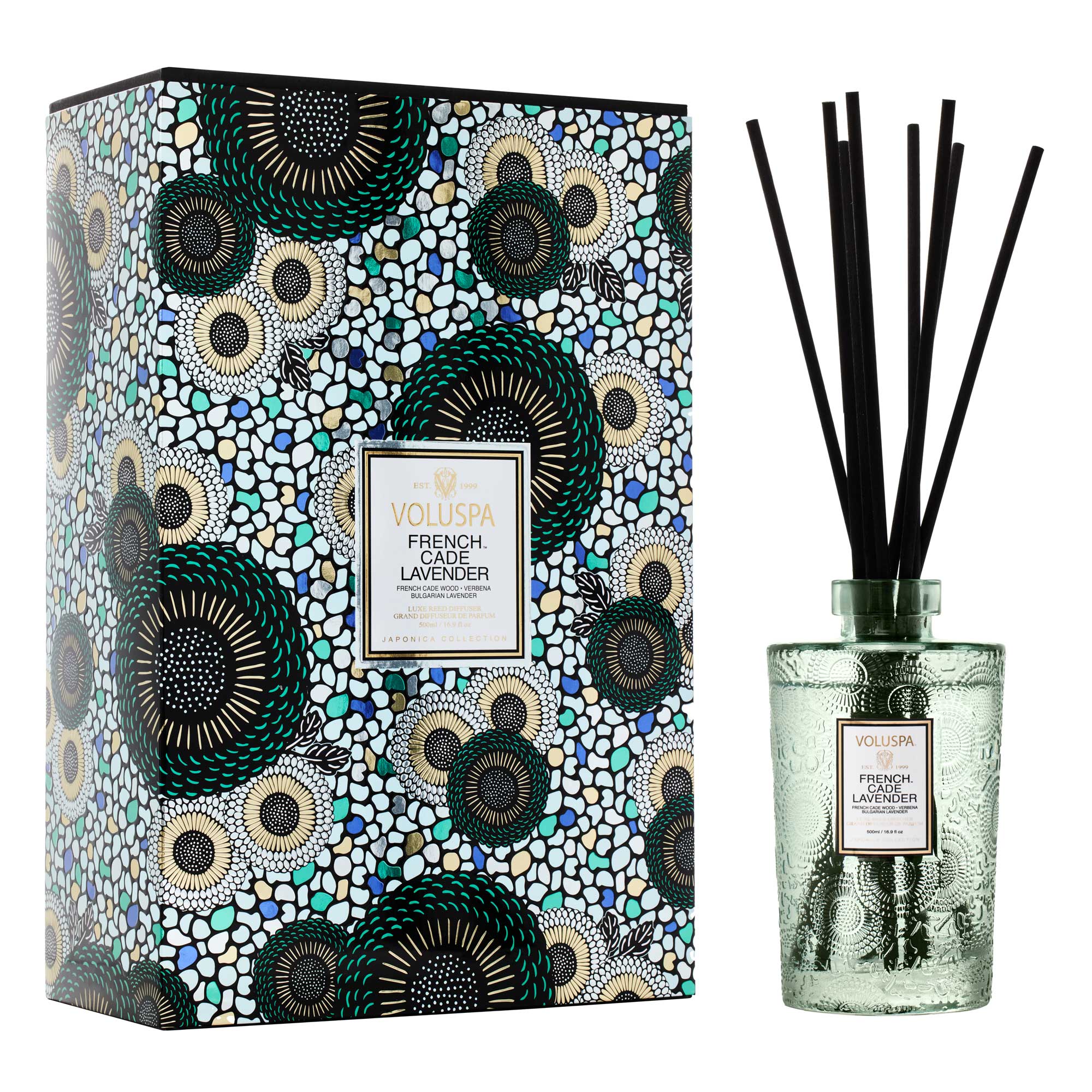 French Cade Lavender - Luxe Reed Diffuser