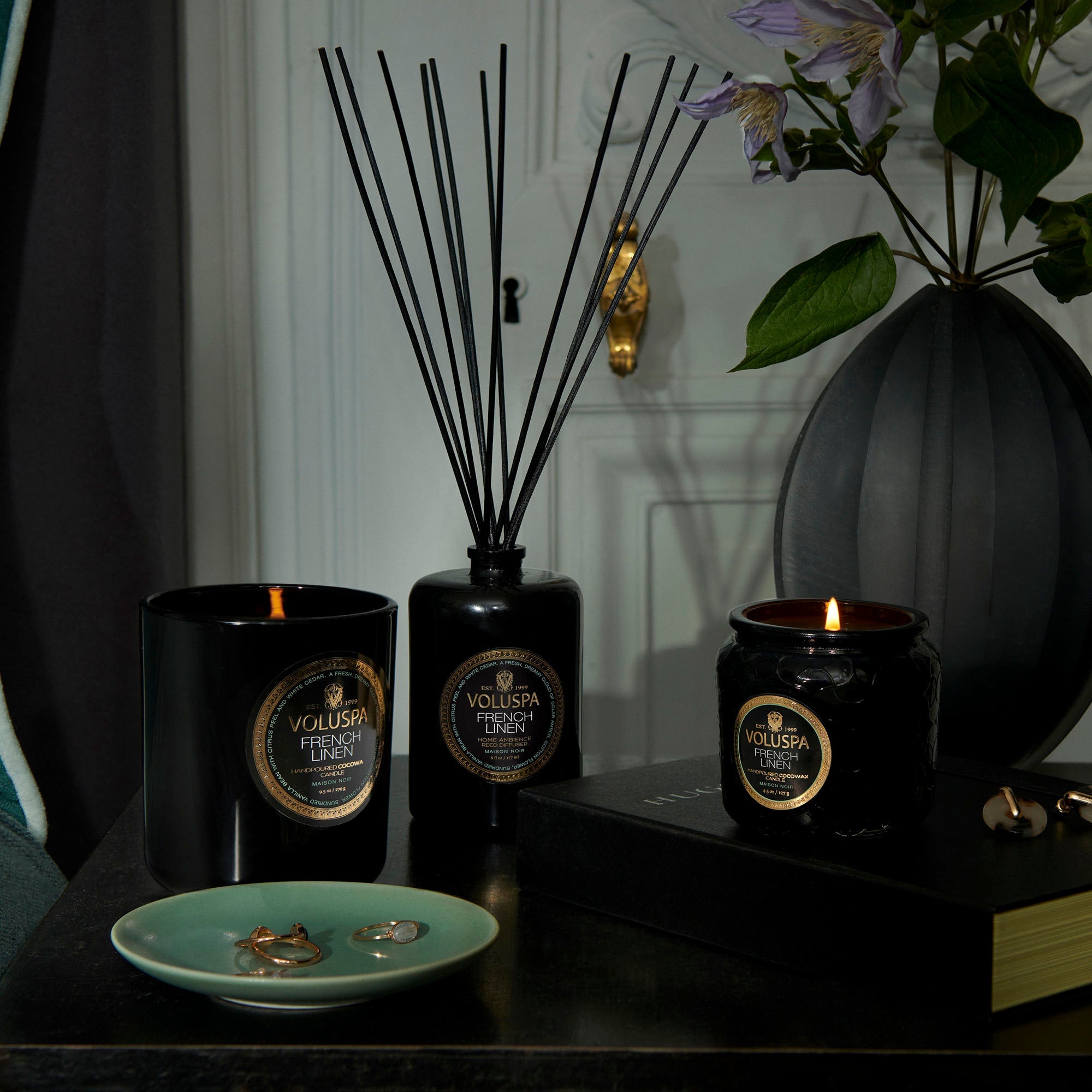 French Linen | Reed Diffuser | VOLUSPA
