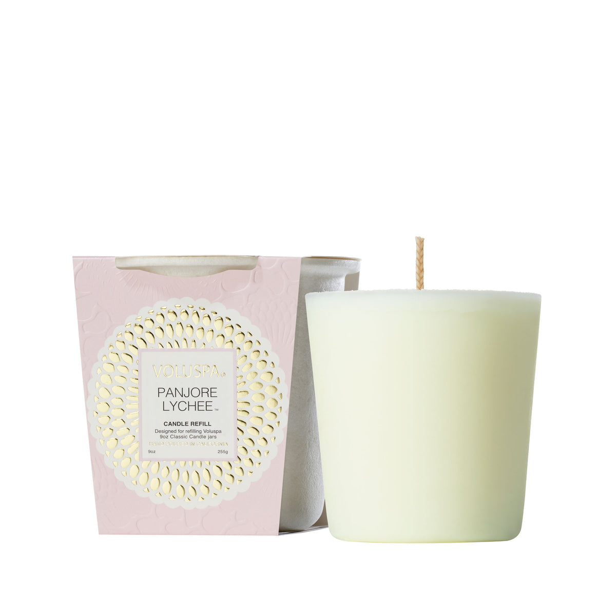 Panjore Lychee Classic Candle Refill VOLUSPA