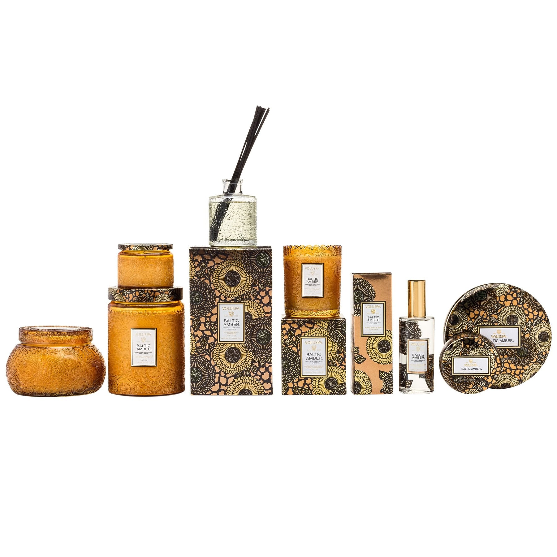 Baltic Amber - Large Jar Candle