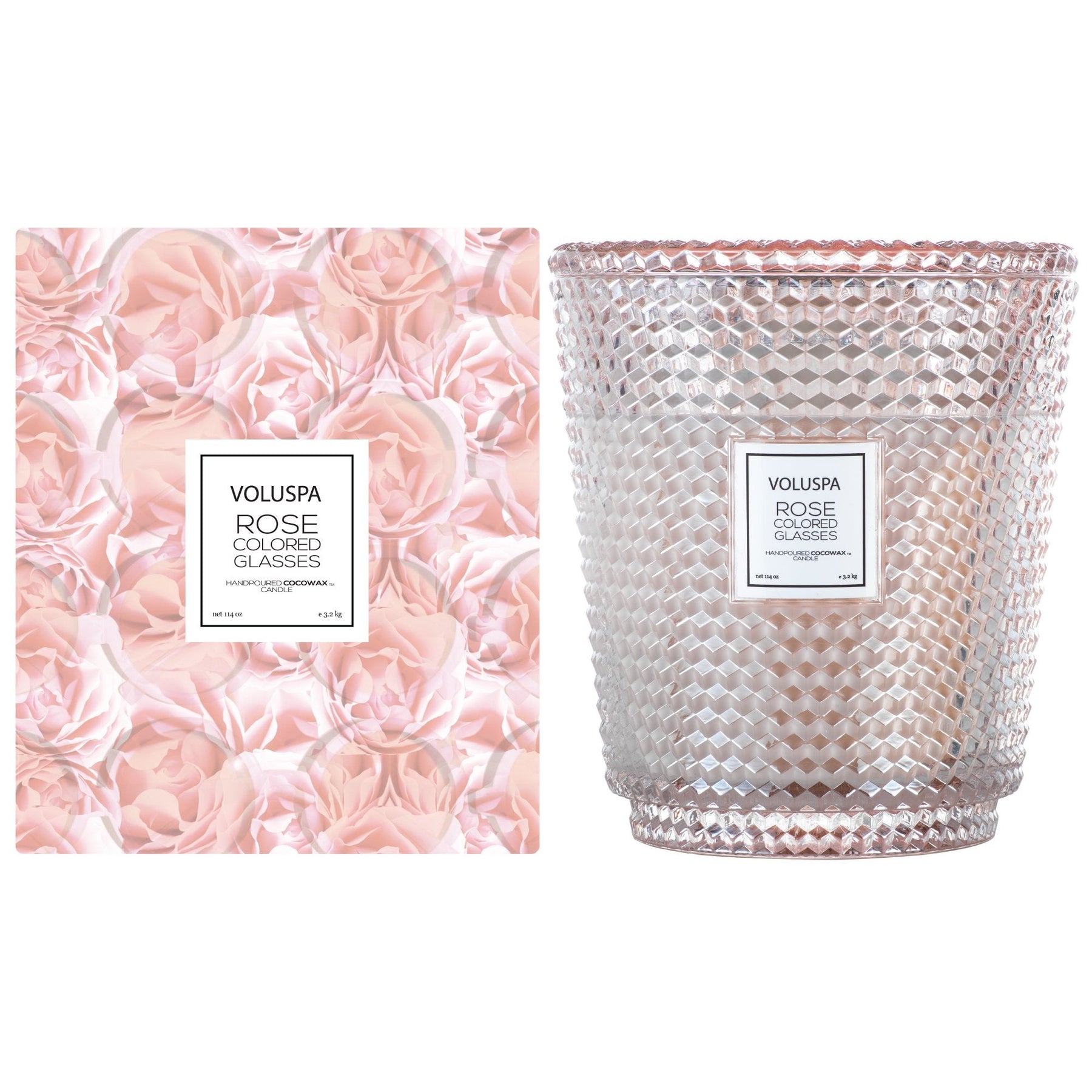 Rose Colored Glasses - 5 Wick Hearth Candle