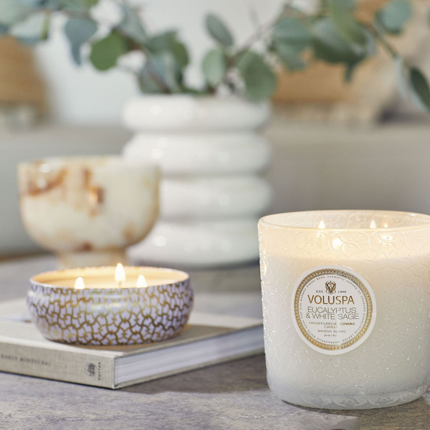 Eucalyptus & White Sage - Luxe Candle