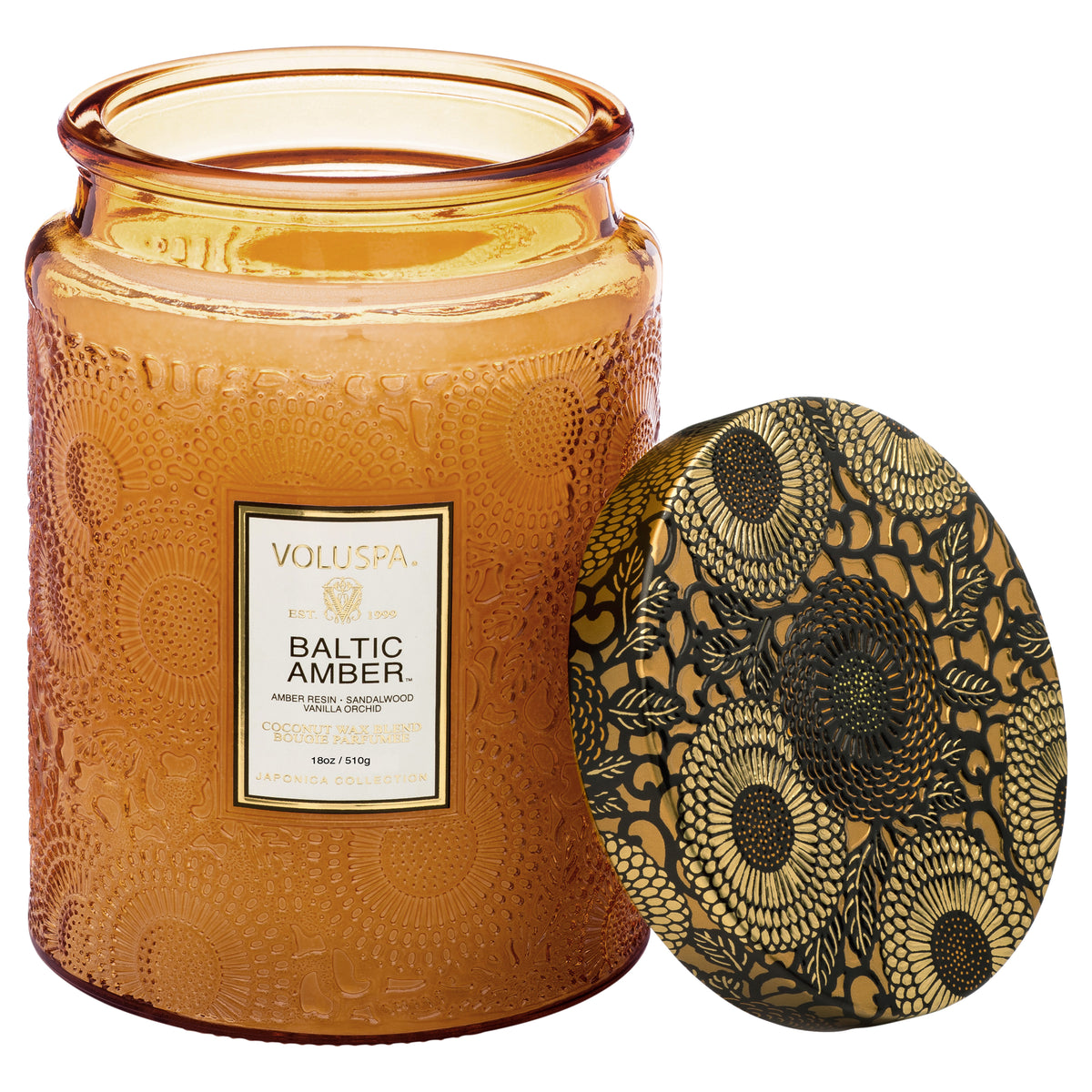 Baltic Amber | Large Jar Candle | VOLUSPA
