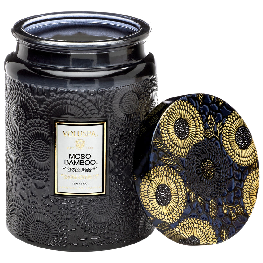 Moso Bamboo - Large Jar Candle