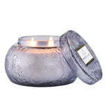 Apple Blue Clover - Chawan Bowl Candle