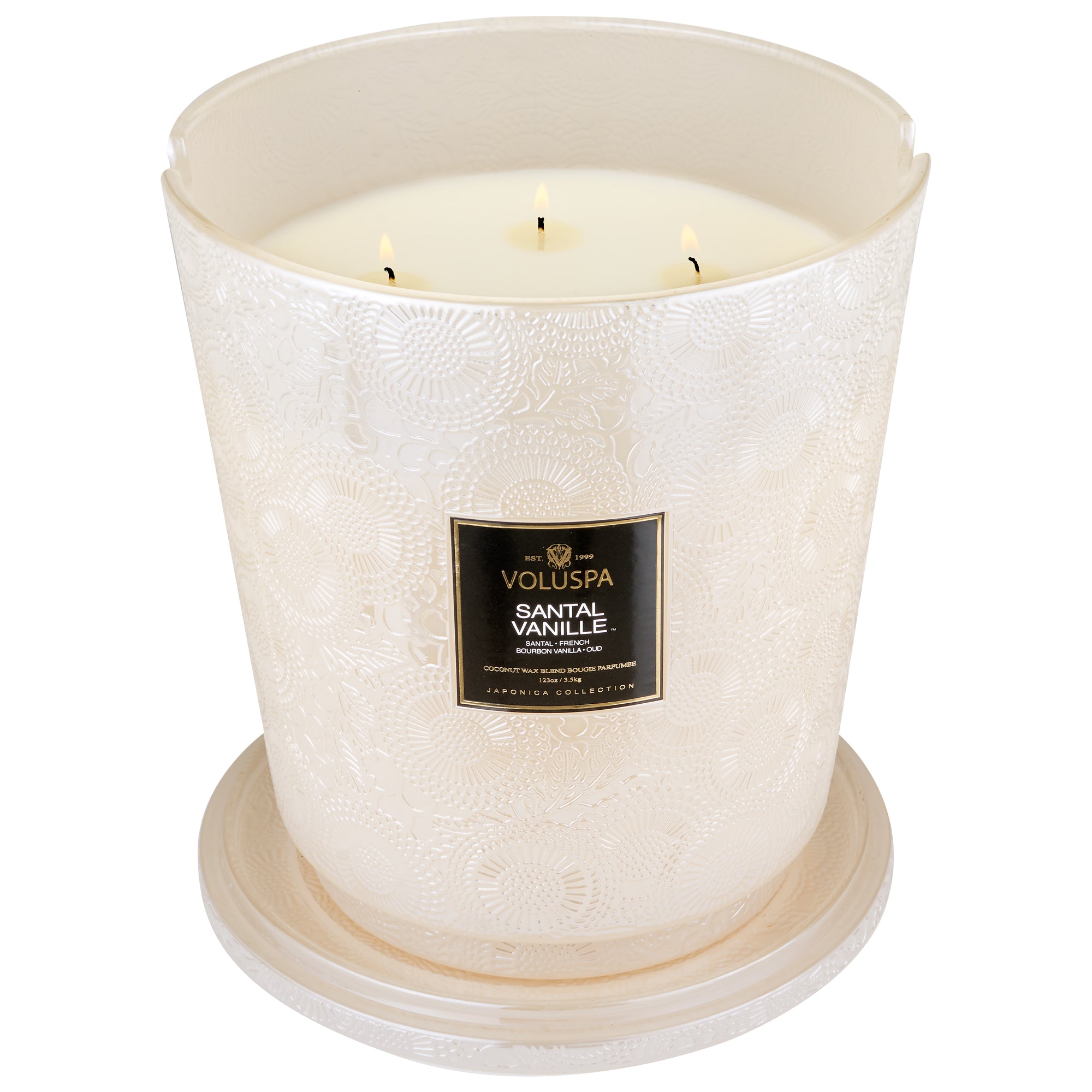 Air Wick Vanilla Bean Fragrance Scented Candle Glass - Bougie