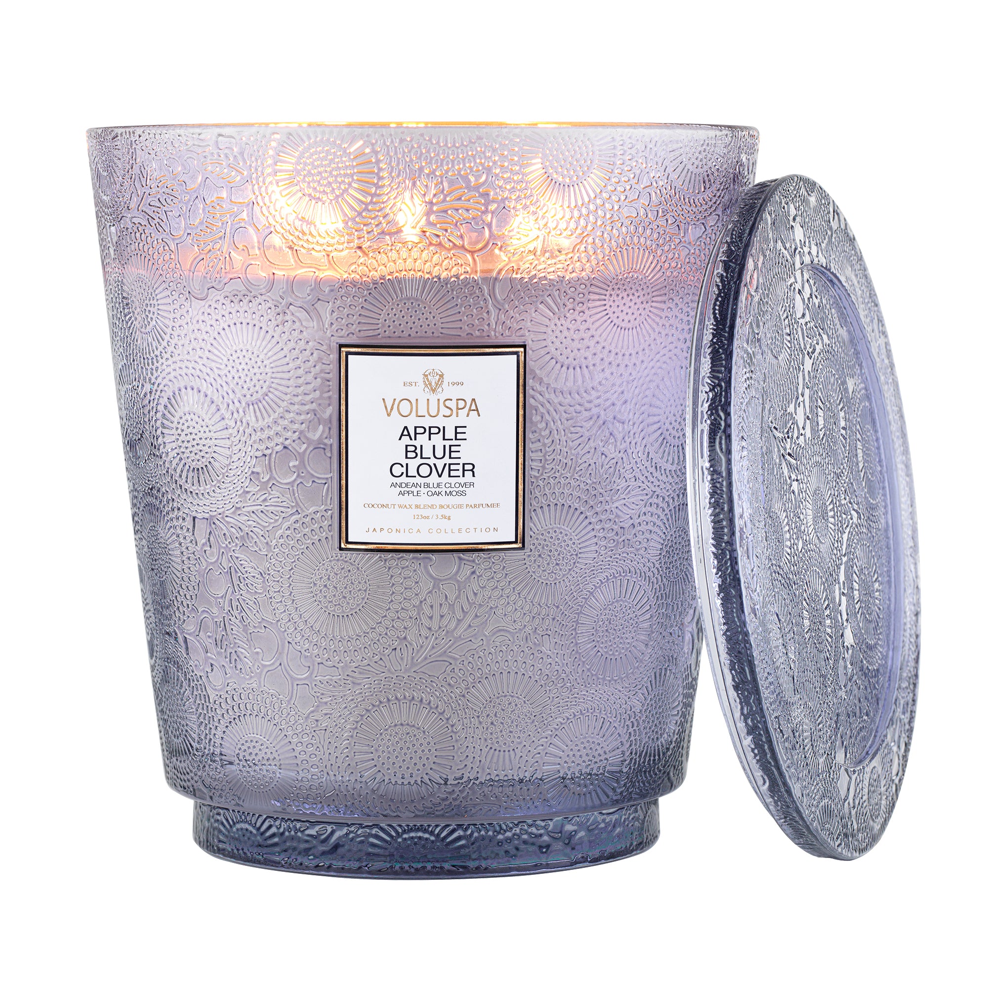 Apple Blue Clover - 5 Wick Hearth Candle