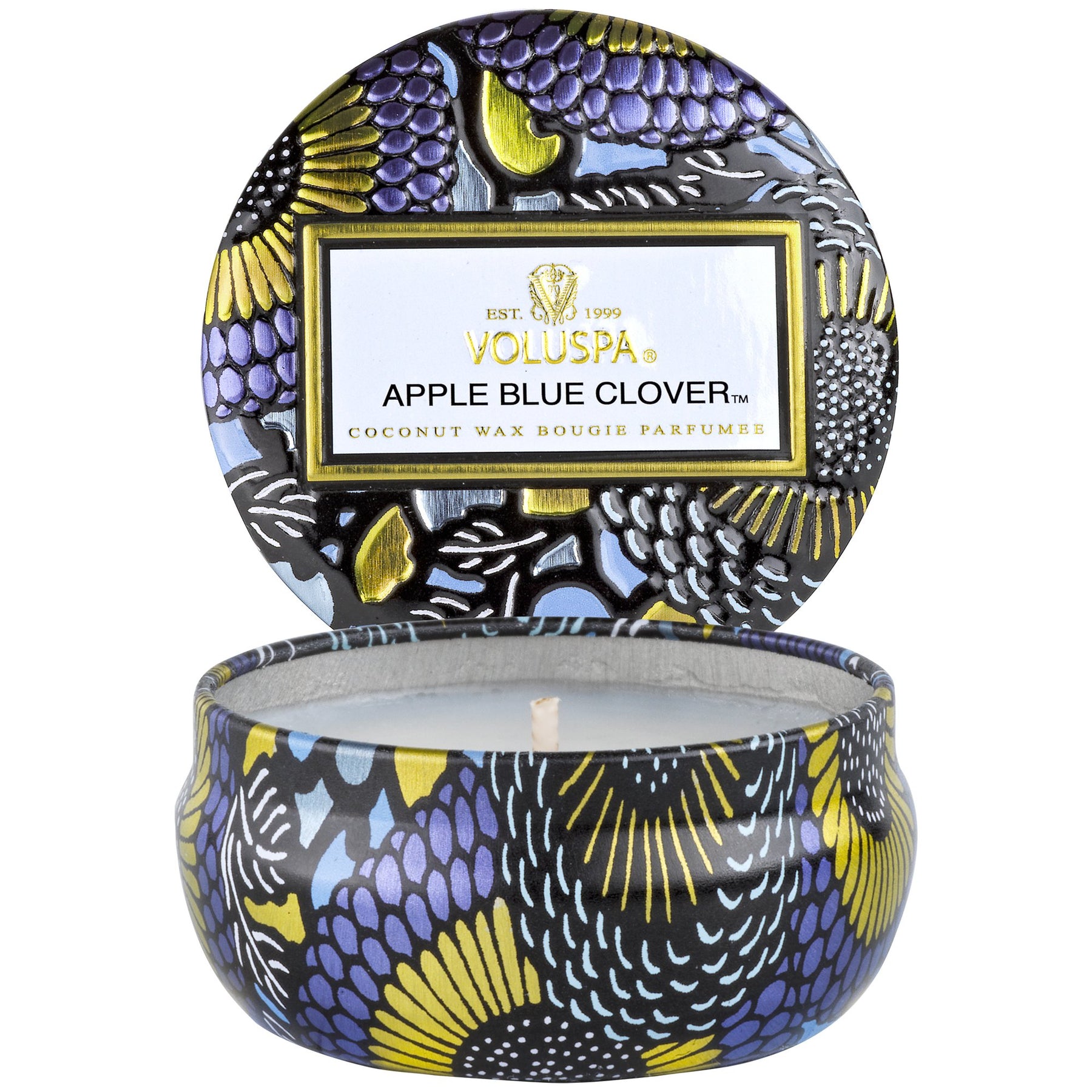 Apple Blue Clover - Tiny Tin