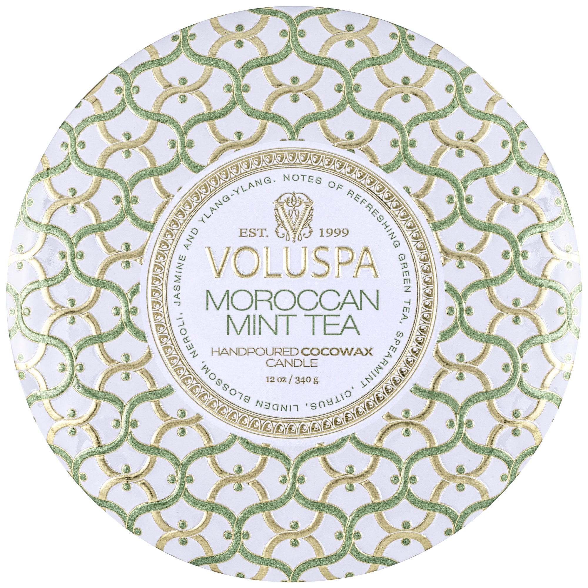 Moroccan Mint Tea - 3 Wick Tin Candle