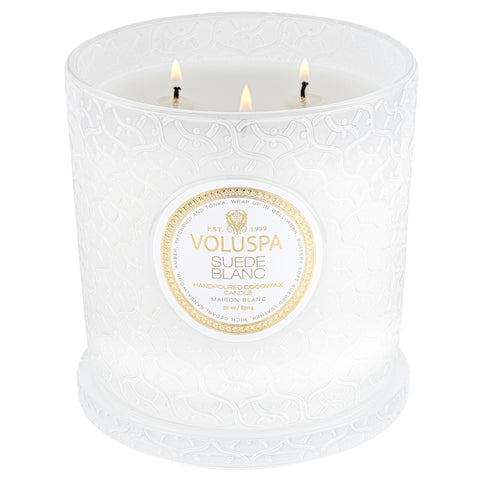 Suede Blanc - Luxe Candle