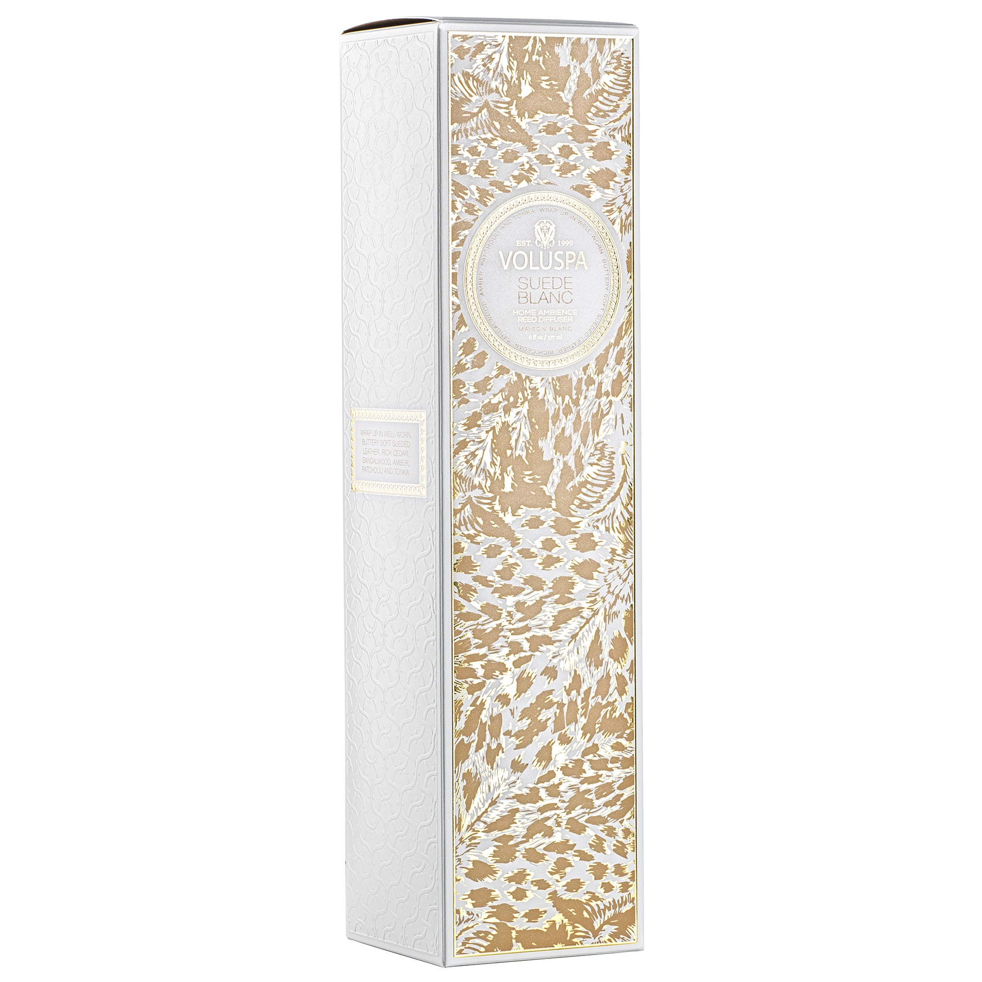 Suede Blanc - Reed Diffuser