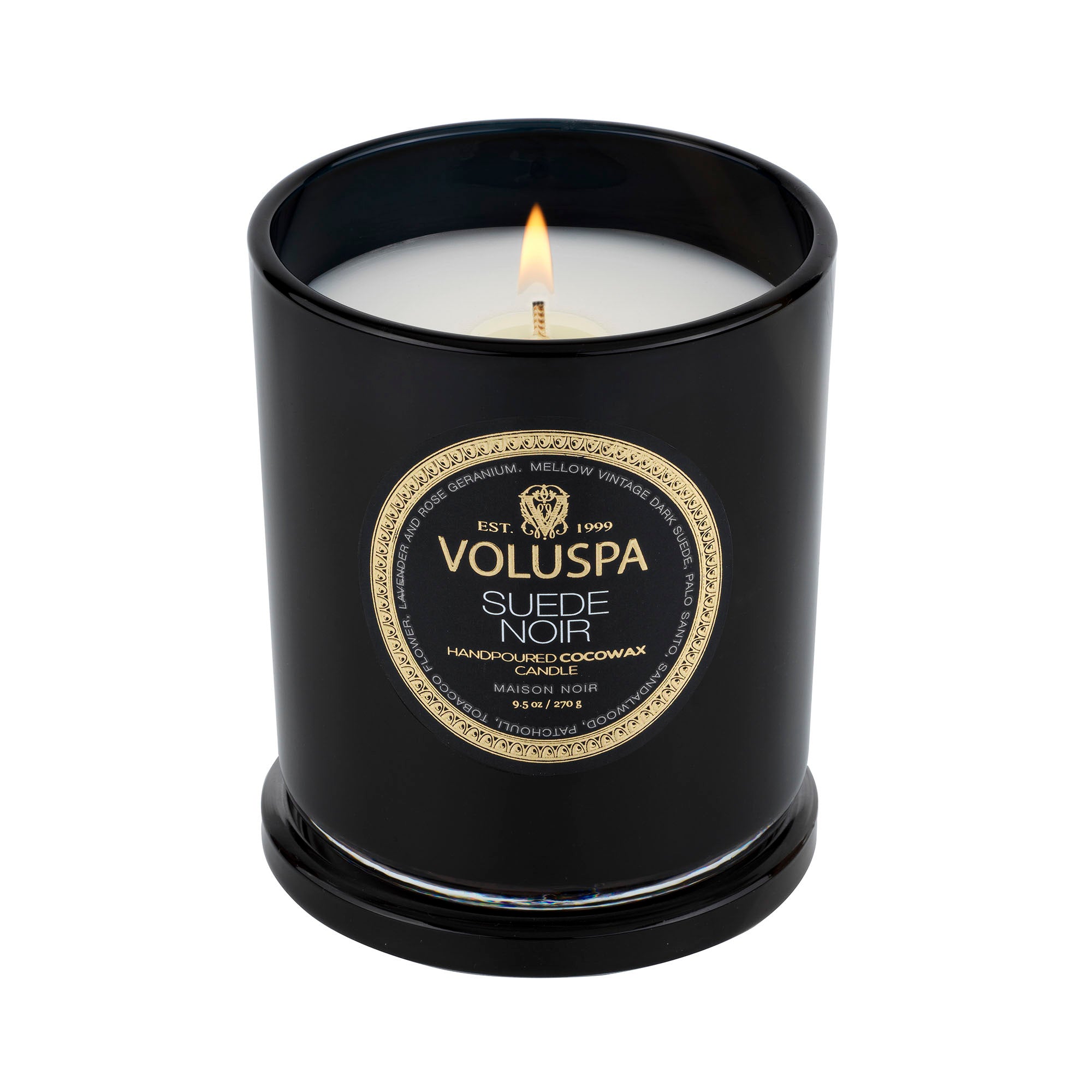 Suede Noir - Classic Candle