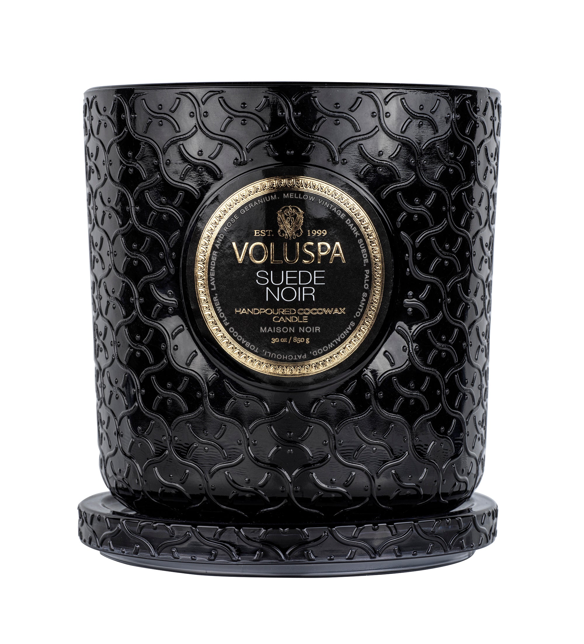 Suede Noir - Luxe Candle