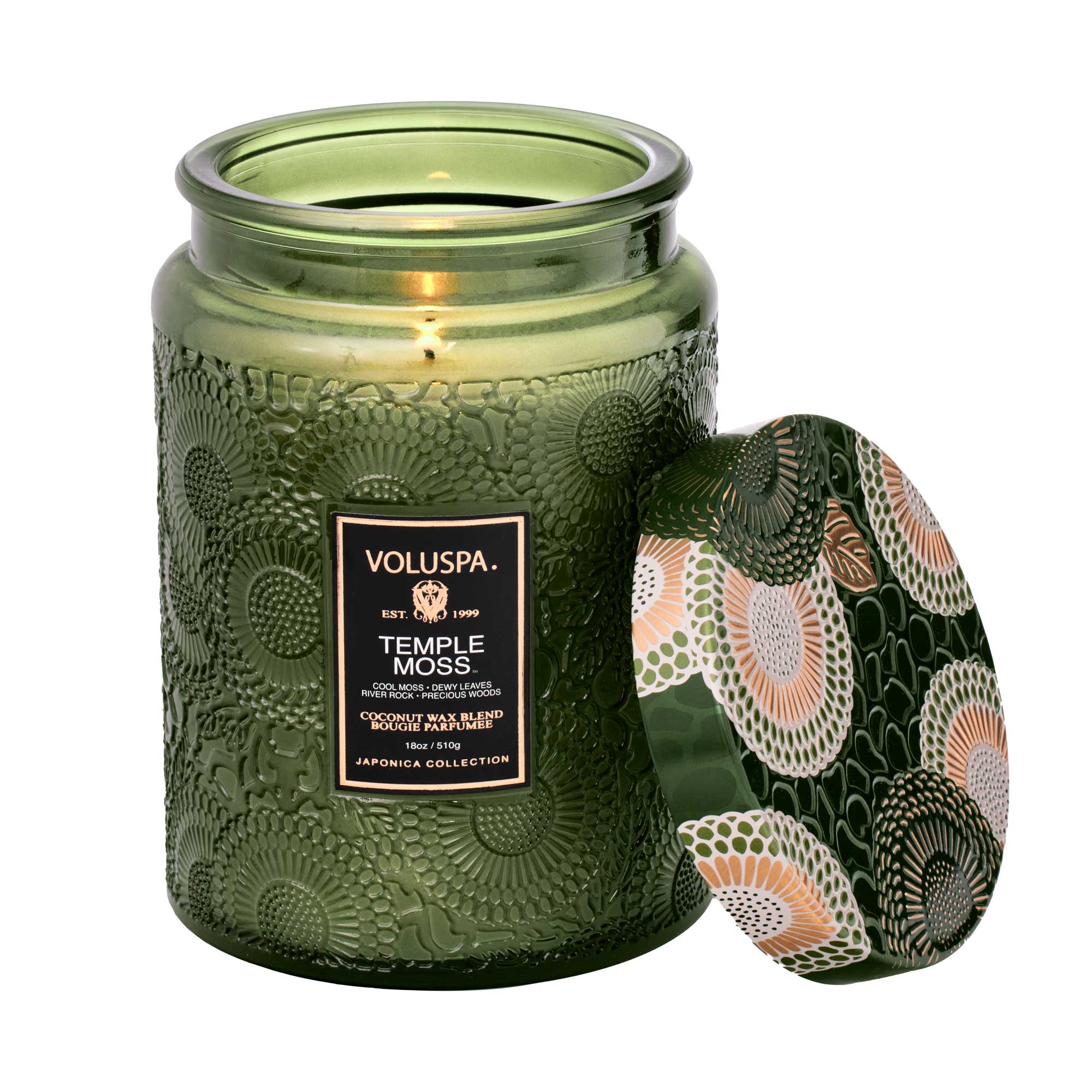Temple Moss - Large Jar Candle