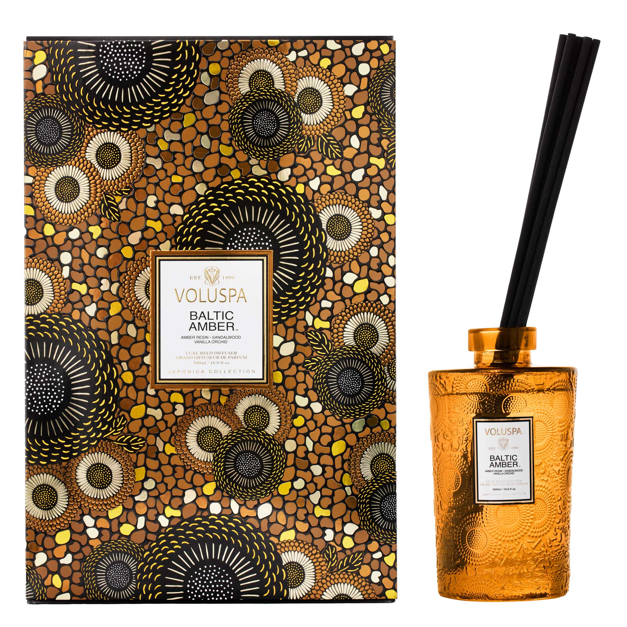 Baltic Amber - Luxe Reed Diffuser