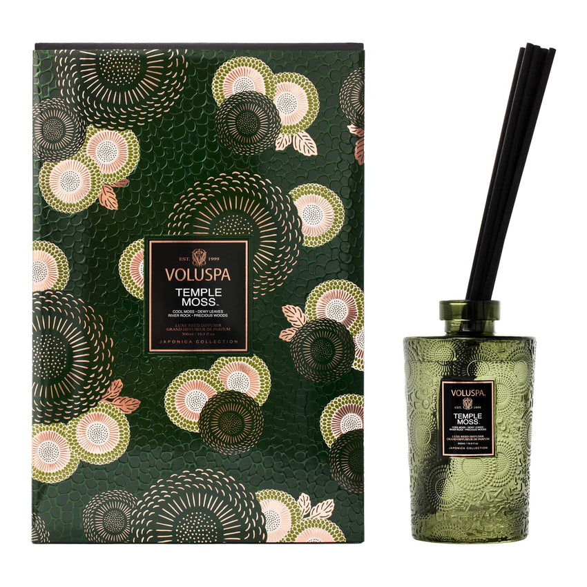 Temple Moss - Luxe Reed Diffuser