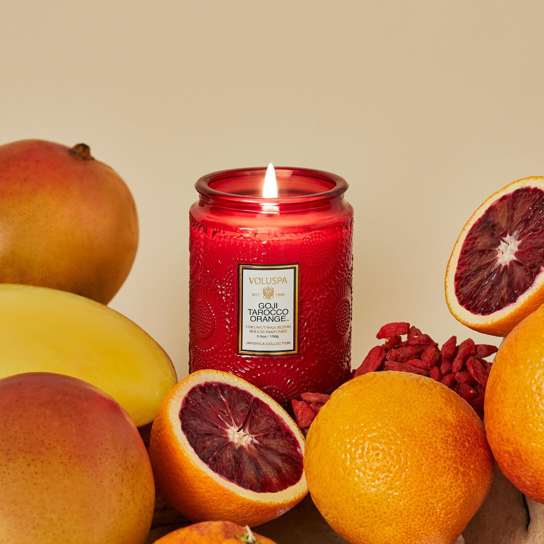 Goji Tarocco Orange - Small Jar Candle