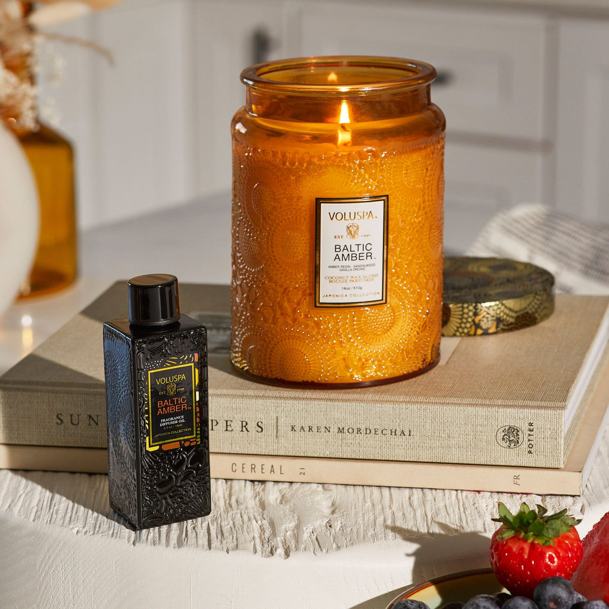 Baltic Amber | Large Jar Candle | VOLUSPA
