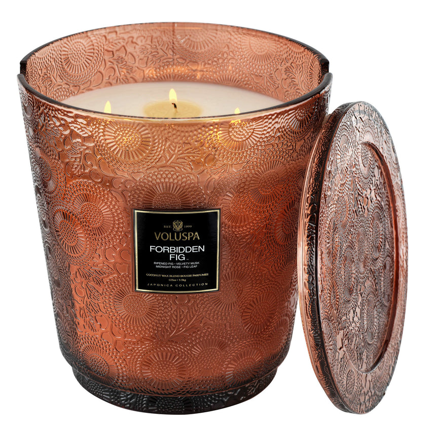 Forbidden Fig - 5 Wick Hearth Candle
