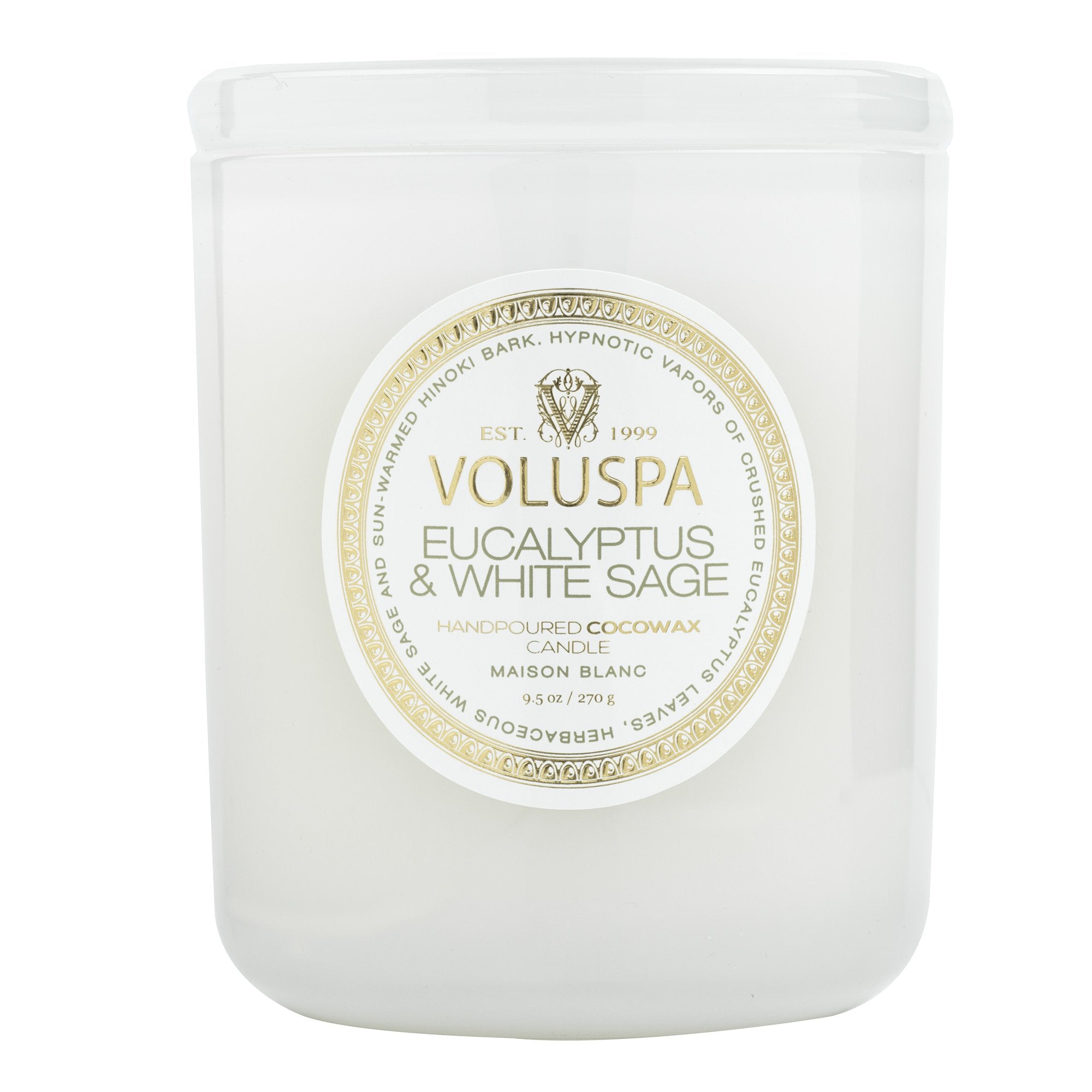 Eucalyptus & White Sage - Classic Candle