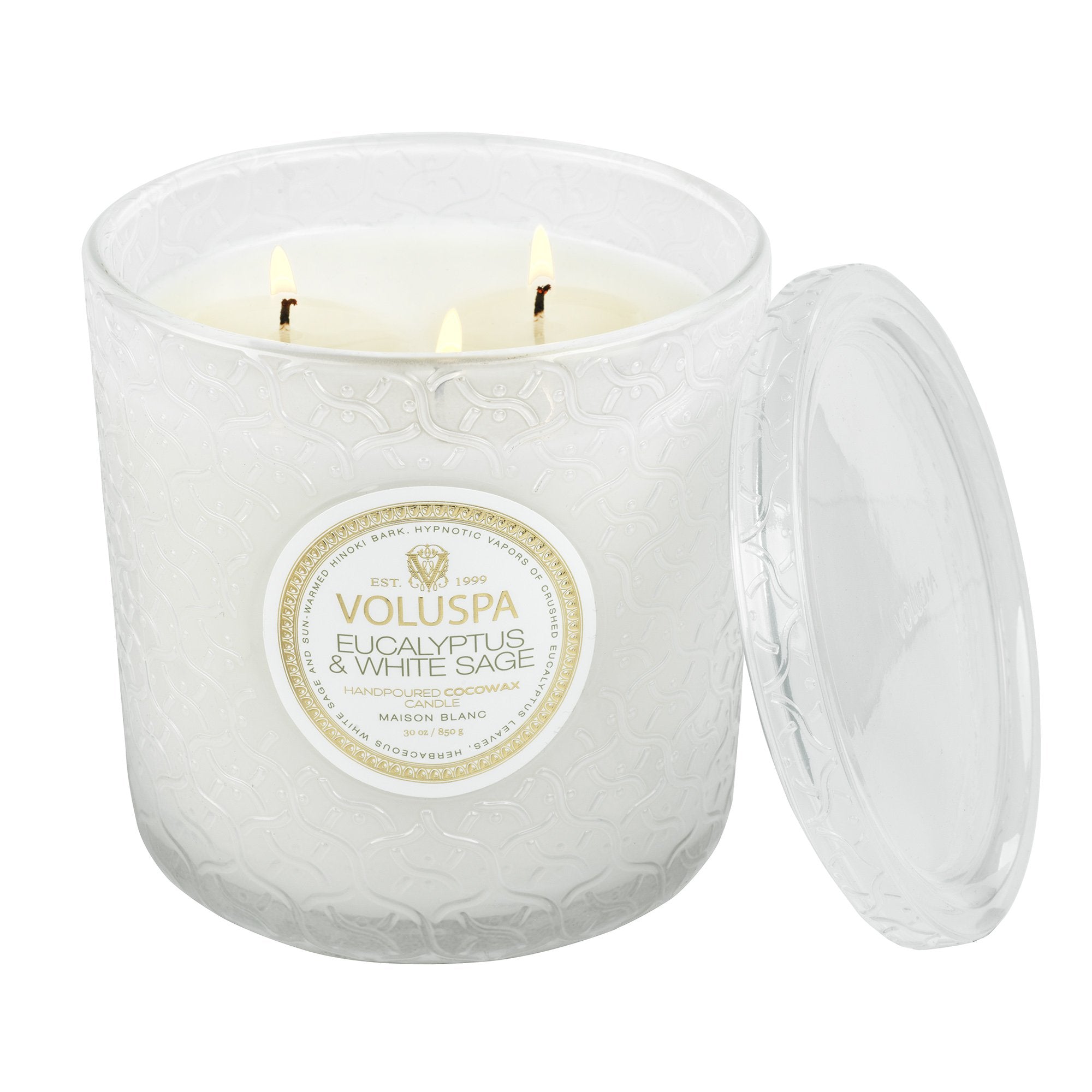 Eucalyptus & White Sage - Luxe Candle