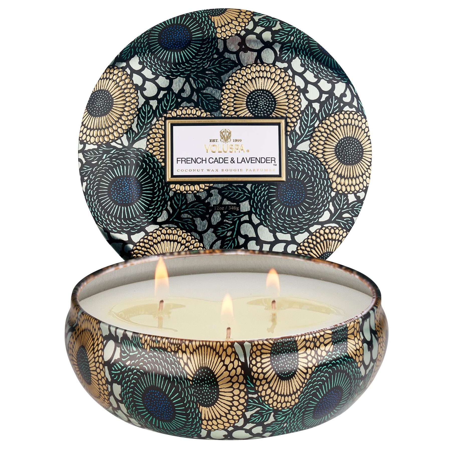 French Cade Lavender - 3 Wick Tin Candle
