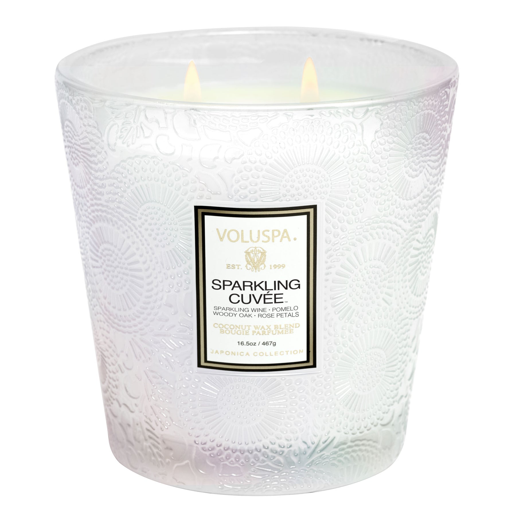 Sparkling Cuvée - 2 Wick Hearth Candle