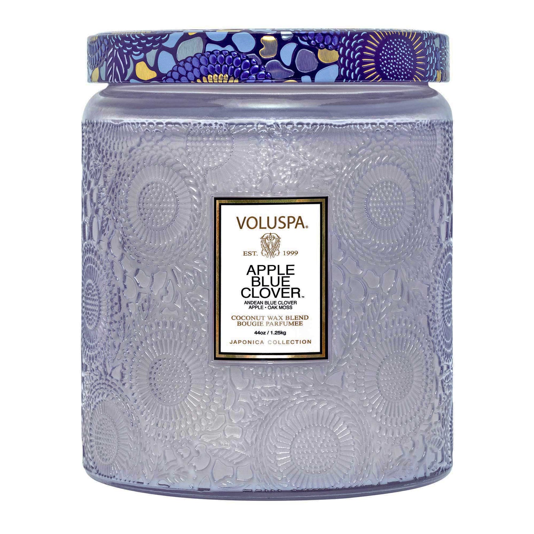 Apple Blue Clover - Luxe Jar Candle