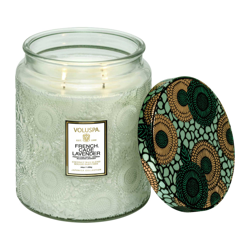 French Cade Lavender - Luxe Jar Candle