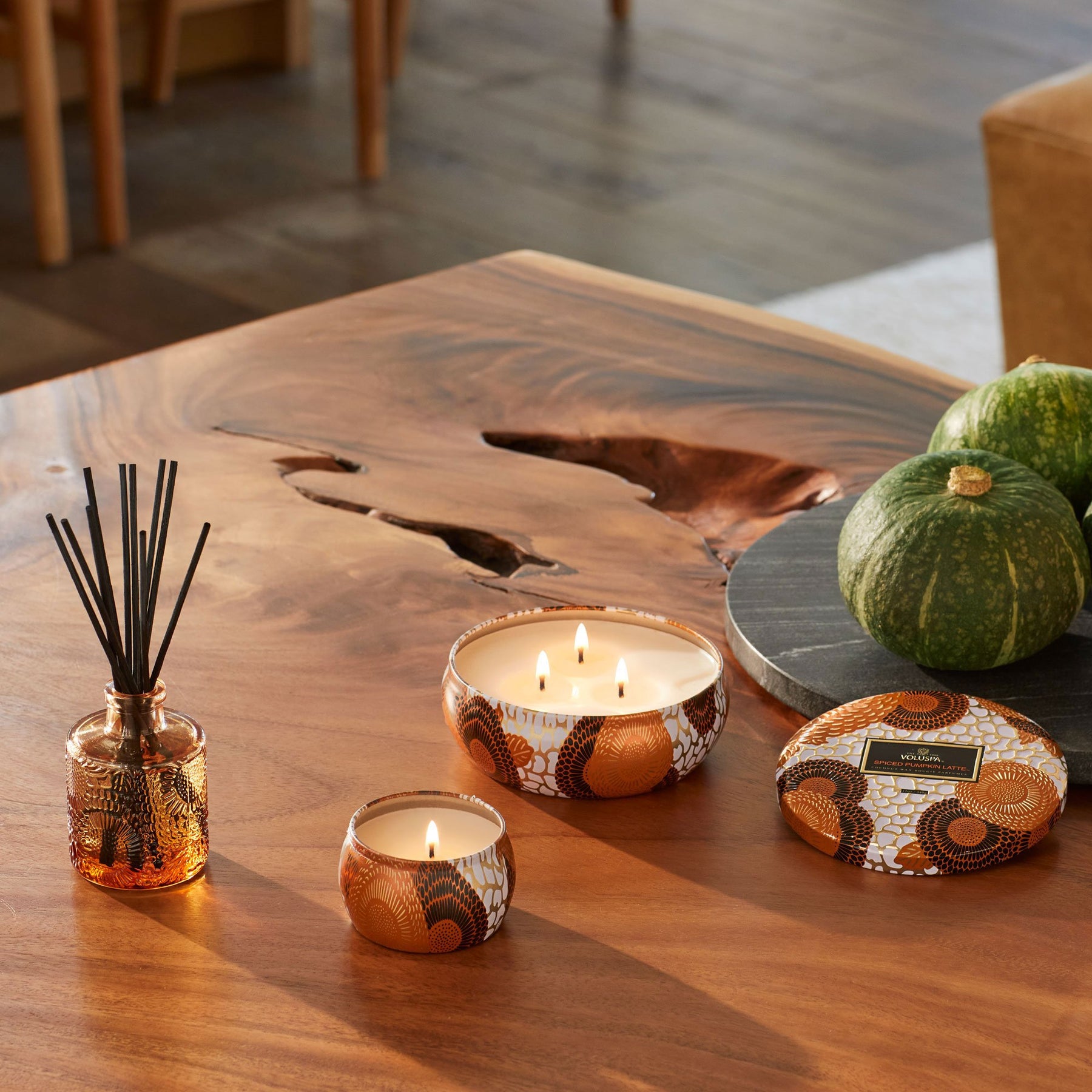 Spiced Pumpkin Latte | Reed Diffuser | VOLUSPA