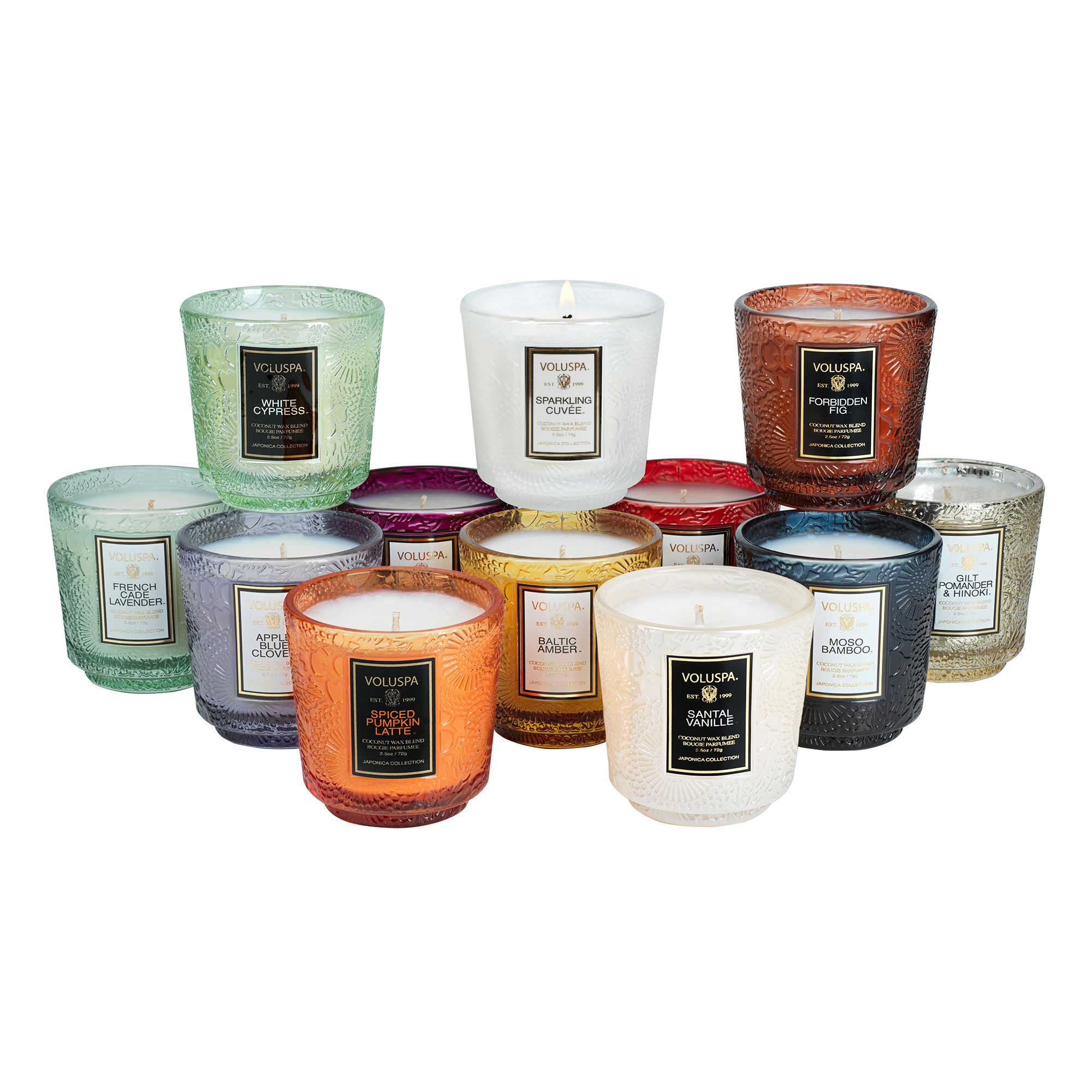 Voluspa Japonica 12 Day Advent Calendar Candle Gift Set