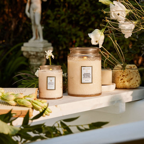 Jasmine Midnight Blooms - Large Jar Candle