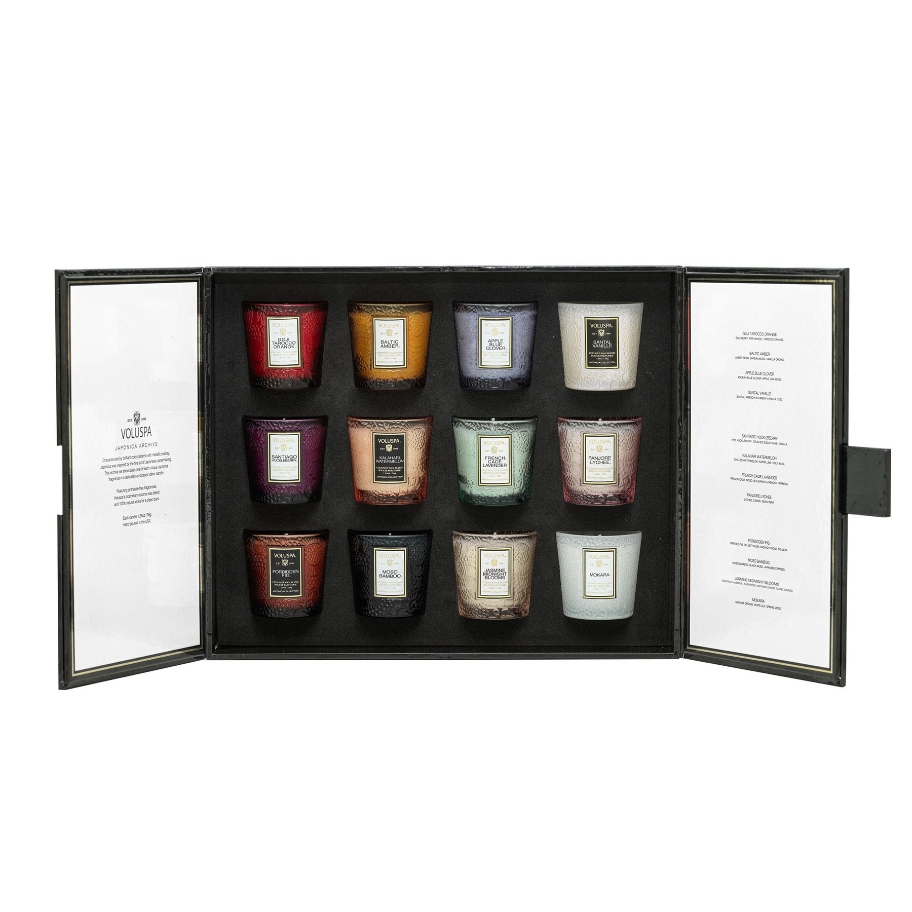 Japonica Archive 12 Votive Gift Set VOLUSPA