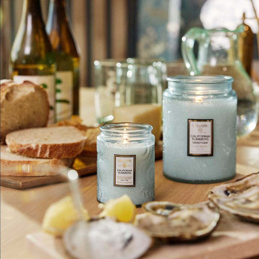 Voluspa Large Glass Jar Candle - 18 oz - California Summers