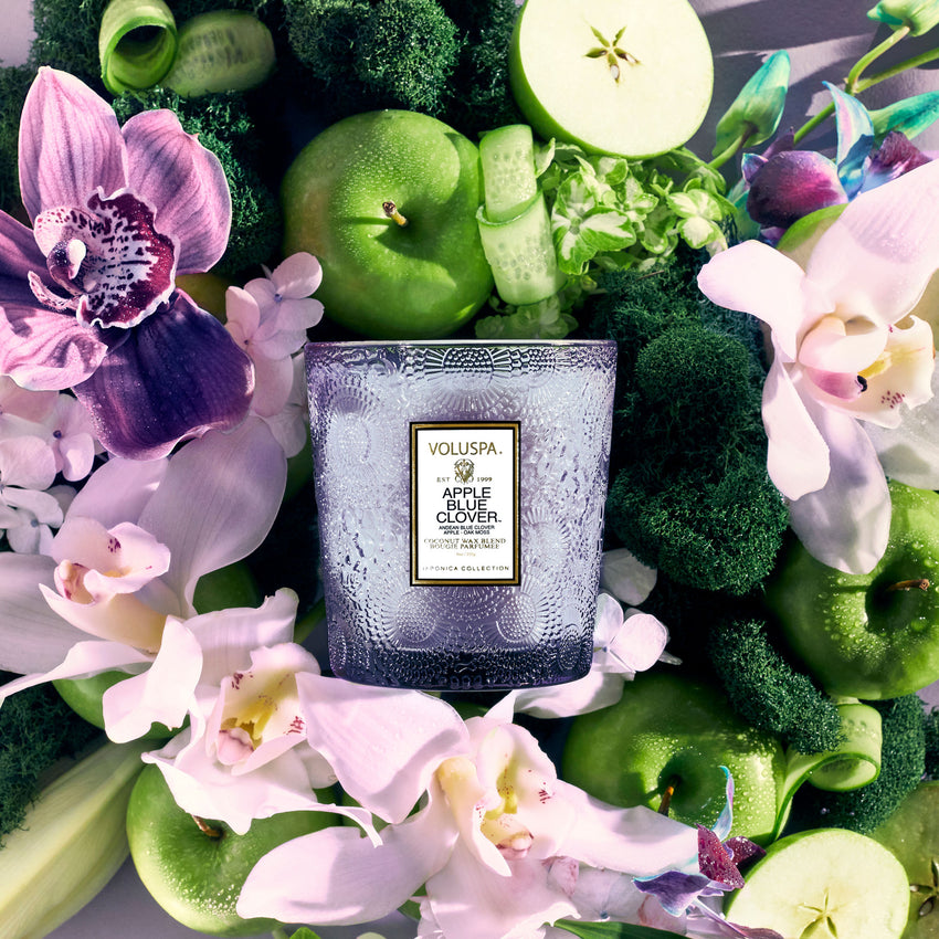 Apple Blue Clover - Classic Candle