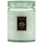 White Cypress - Large Jar Candle