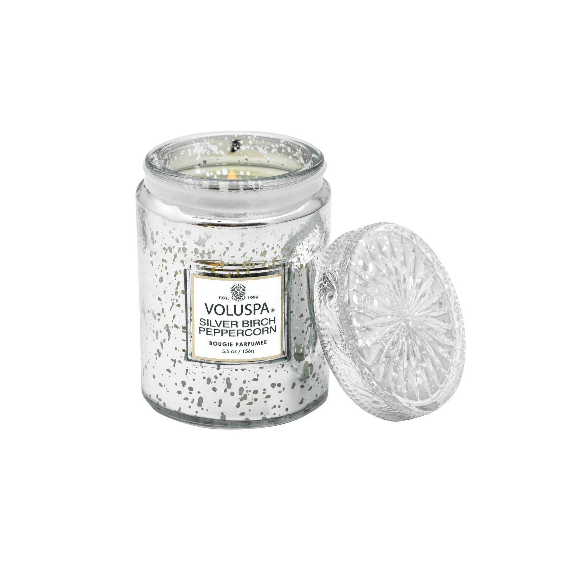 Silver Birch Peppercorn - Small Jar Candle